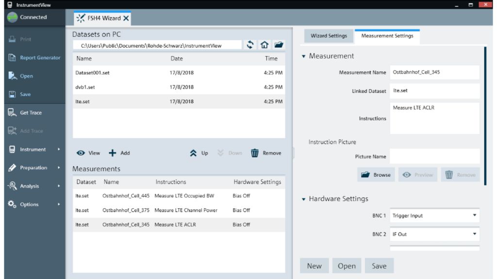 Increase productivity with R&S®InstrumentView