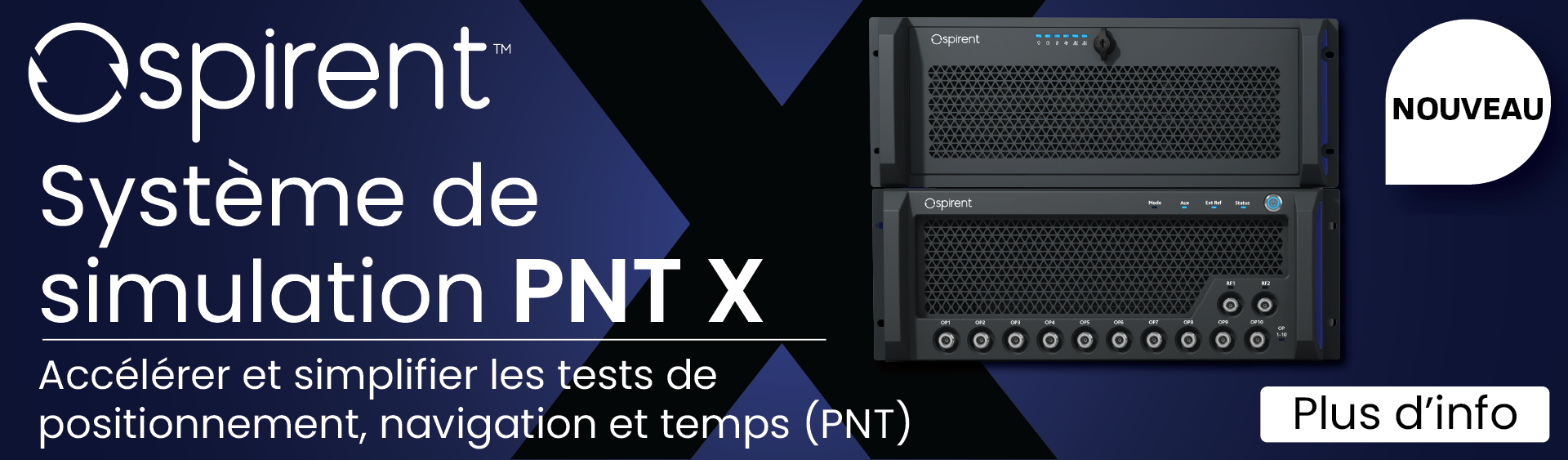 Spirent PNT X Simulation System