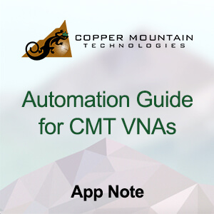 Automation Guide for CMT VNAs